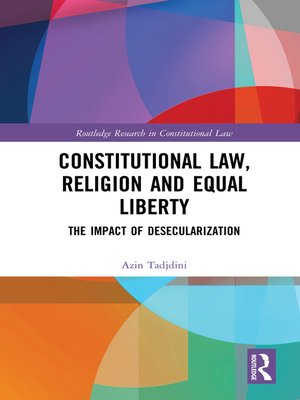 cover image of Constitutional Law, Religion and Equal Liberty